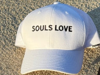 "Souls Love"  White Trucker Cap