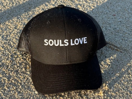 "Souls Love" Black Trucker Cap